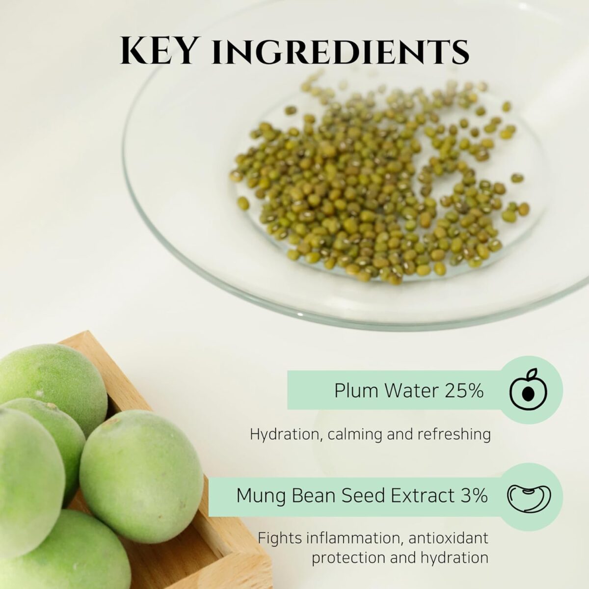 BEAUTY OF JOSEON GREEN PLUM REFRESHING NETTOYANT