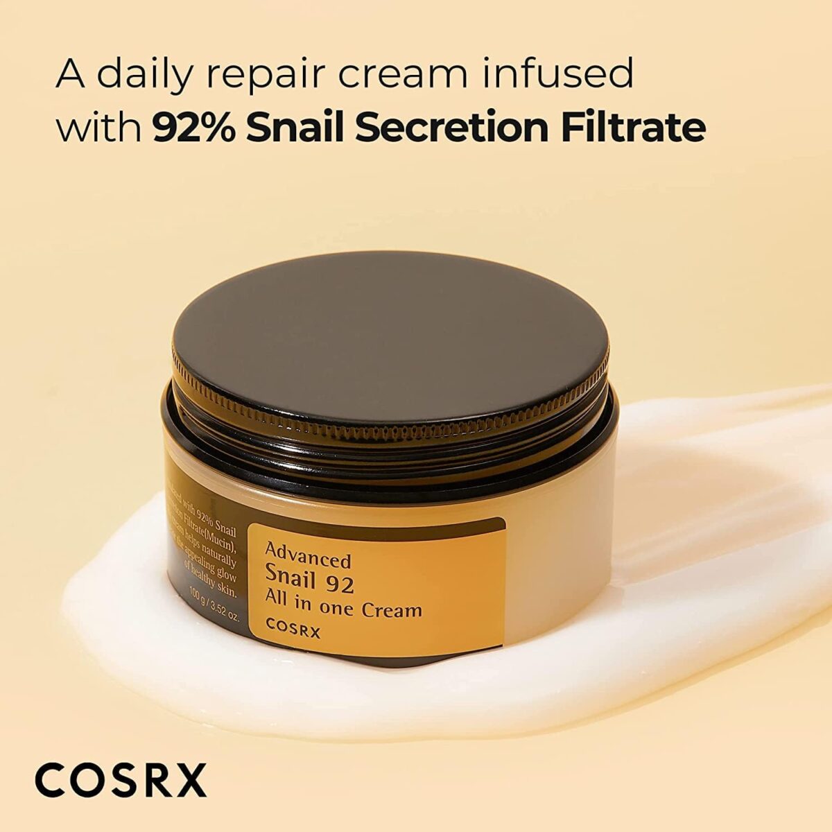 Cosrx Snail 92 All In One Cream — Original Prix Algérie