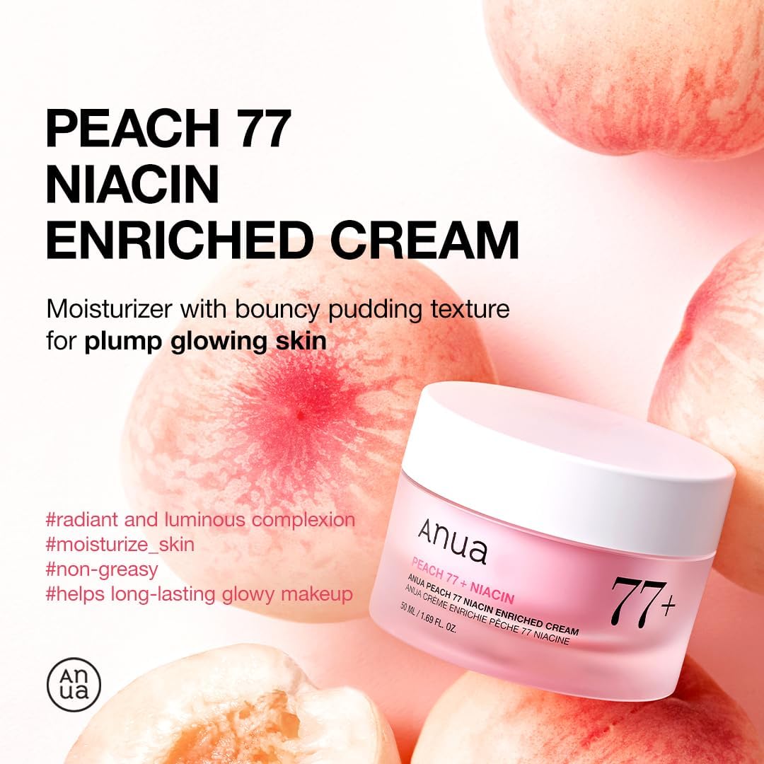 Anua Peach 77% Niacin Enriched Cream 50 ml - Image 2