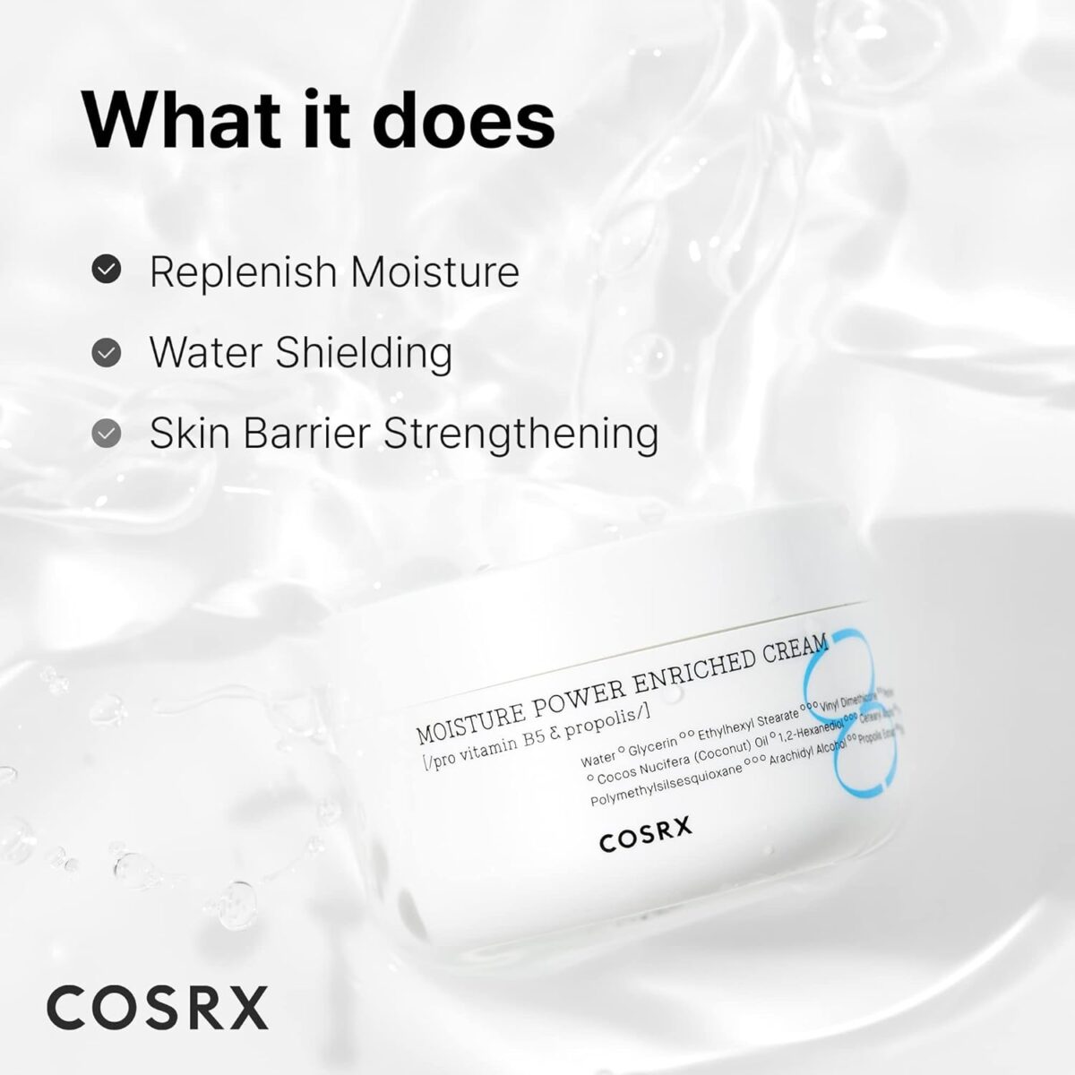 Cosrx Moisture Power Enriched Cream — Original Algérie