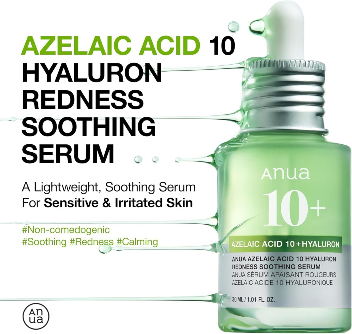 71MyngkiroL._AC_SL1500_ Anua Azelaic Acid 10 Hyaluron Redness Soothing Serum