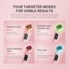 71fWDo-QwgL._AC_SL1500_ Medicube Age-R Booster Pro Pink | Dispositif de recuit en verre véritable 6 en 1 | Peau de verre avec absorption améliorée, brillance, élasticité, soin des pores | Appareil de soins de la peau LED |