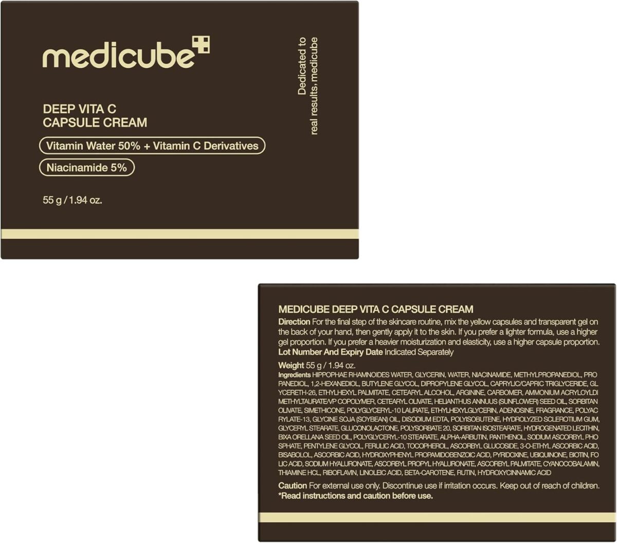 Medicube Deep Vita C Capsule Cream — Original Algérie