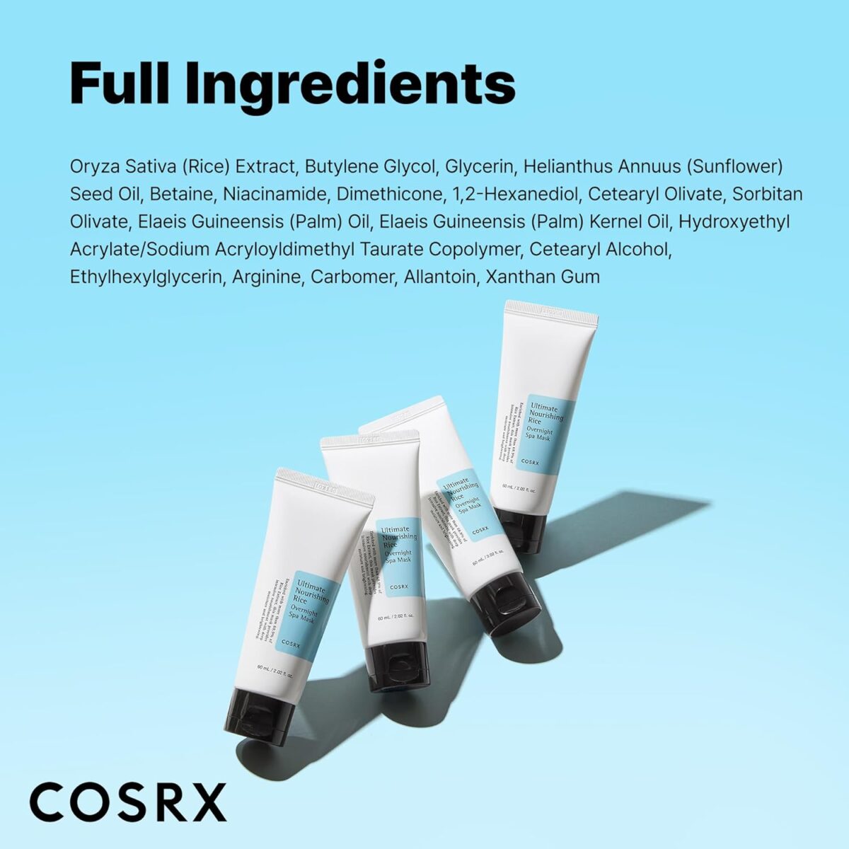 Cosrx Rice Overnight Spa Mask — Original & Meilleur Prix