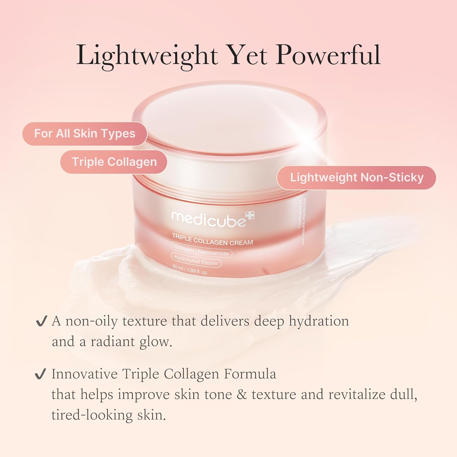 MEDICUBE Triple Collagen Cream 50 ML - Image 3