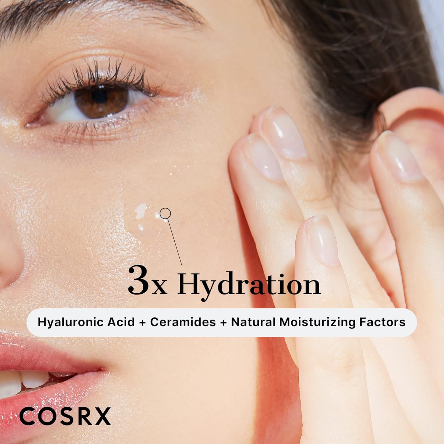 COSRX Pure Hyaluronic acid 3% Serum with Sodium Hyaluronic Acid, Hydratation et humidité Sérum facial stimulant pour les lignes fines et les rides, peau sèche dodue et réparatrice, 0,67 fl.oz / 20 ml - Image 5