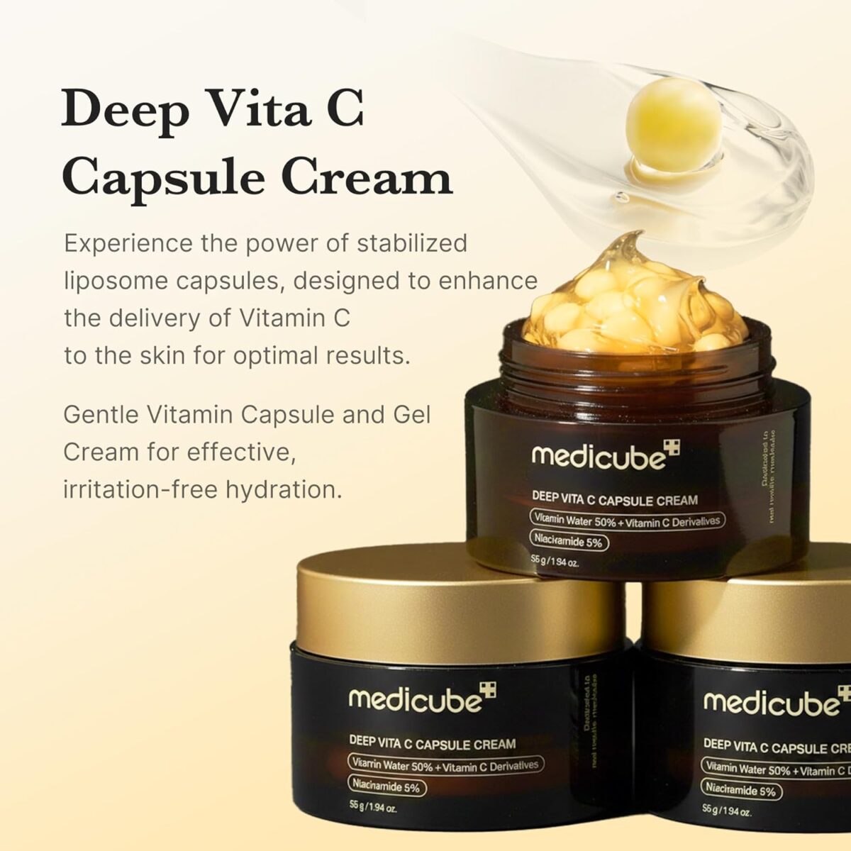 Medicube Deep Vita C Capsule Cream — Original Algérie