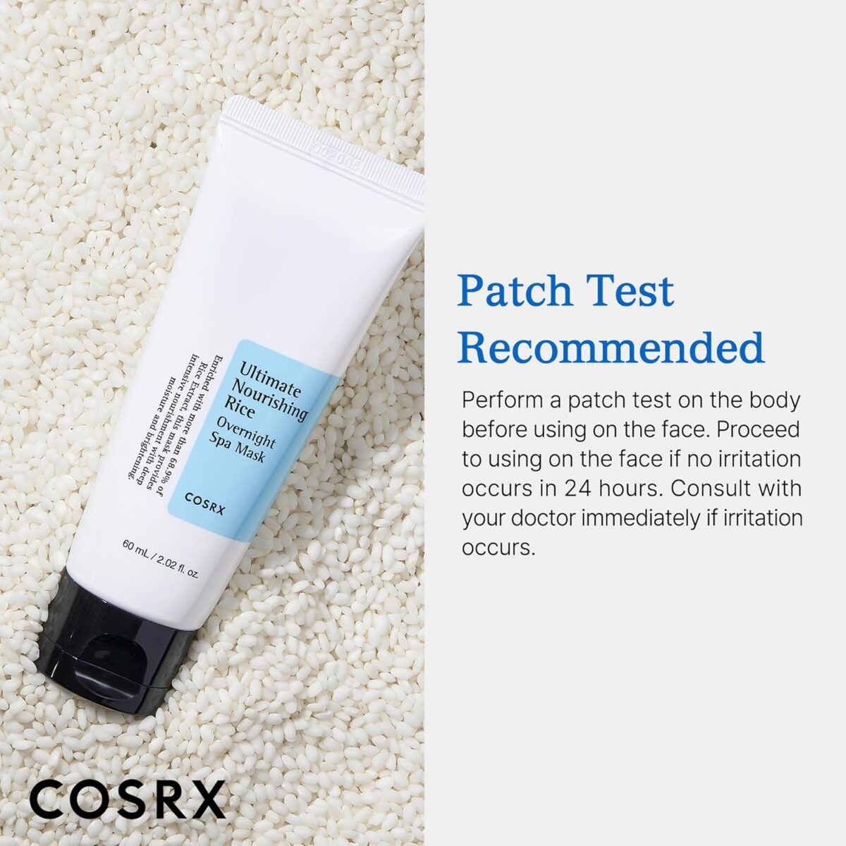 Cosrx Rice Overnight Spa Mask — Original & Meilleur Prix