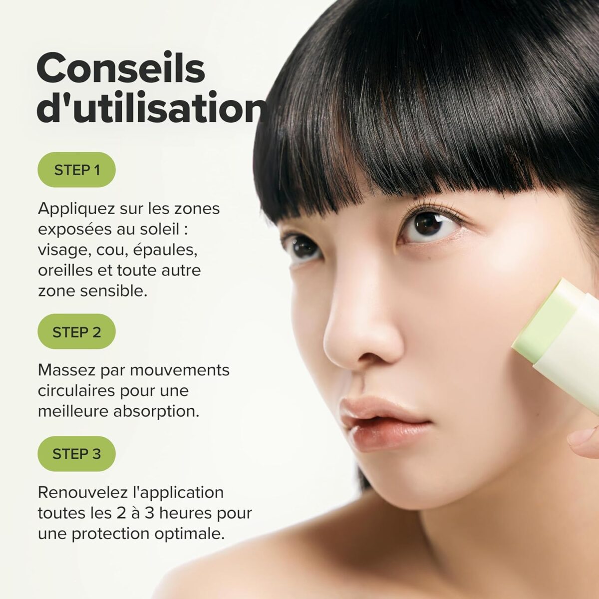 BEAUTY OF JOSEON Matte Sun Stick : Mugwort + Camelia