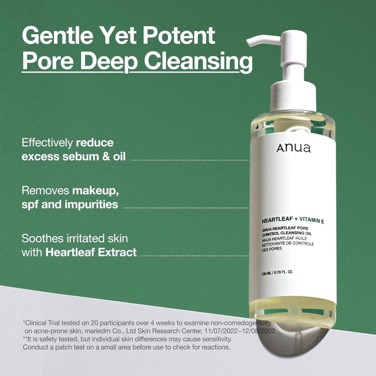 81PmuoflcoL._AC_SL1500_ Anua Heartleaf Pore Control Cleansing Oil 200 ML