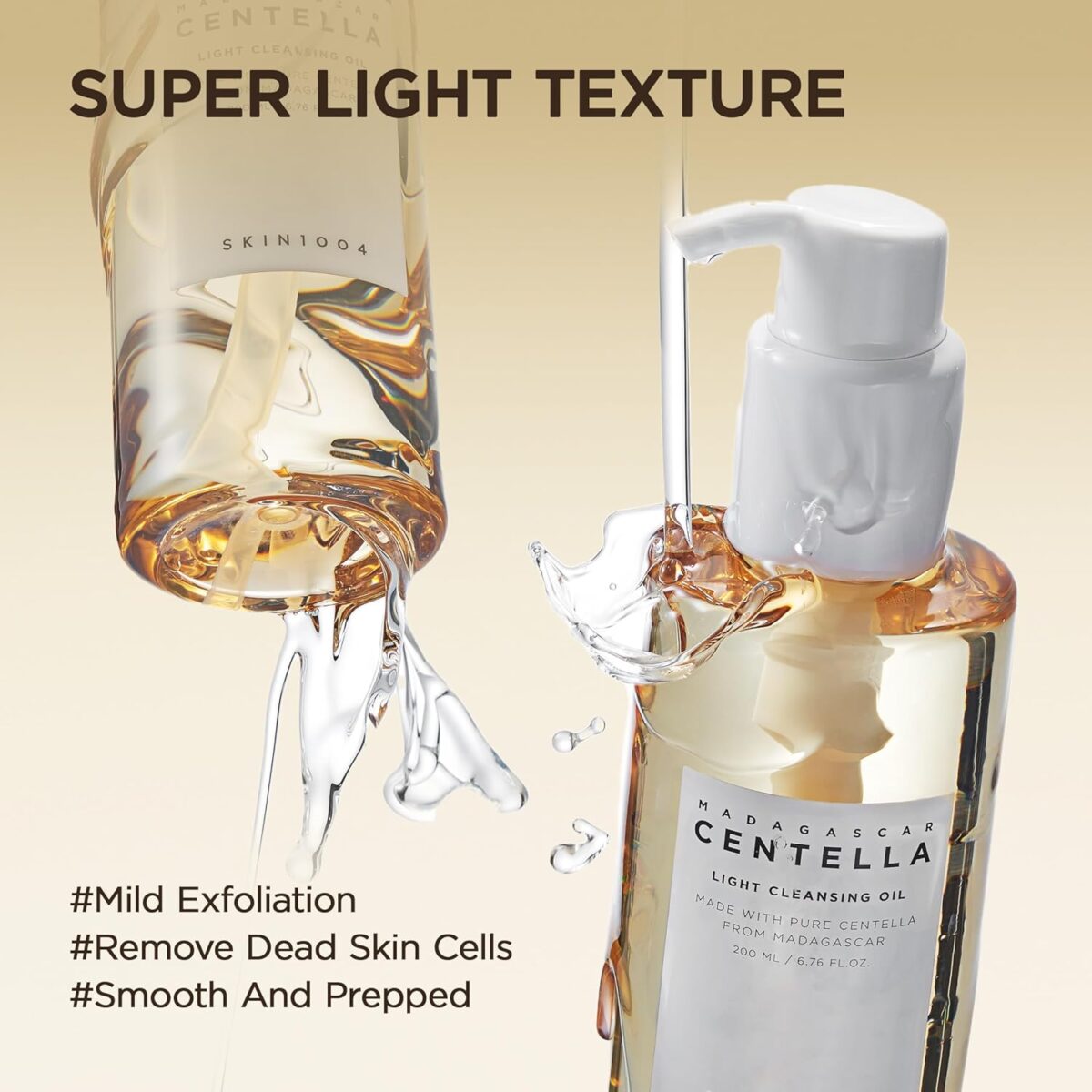 SKIN1004 Madagascar Centella Light Cleansing Oil , 200ml