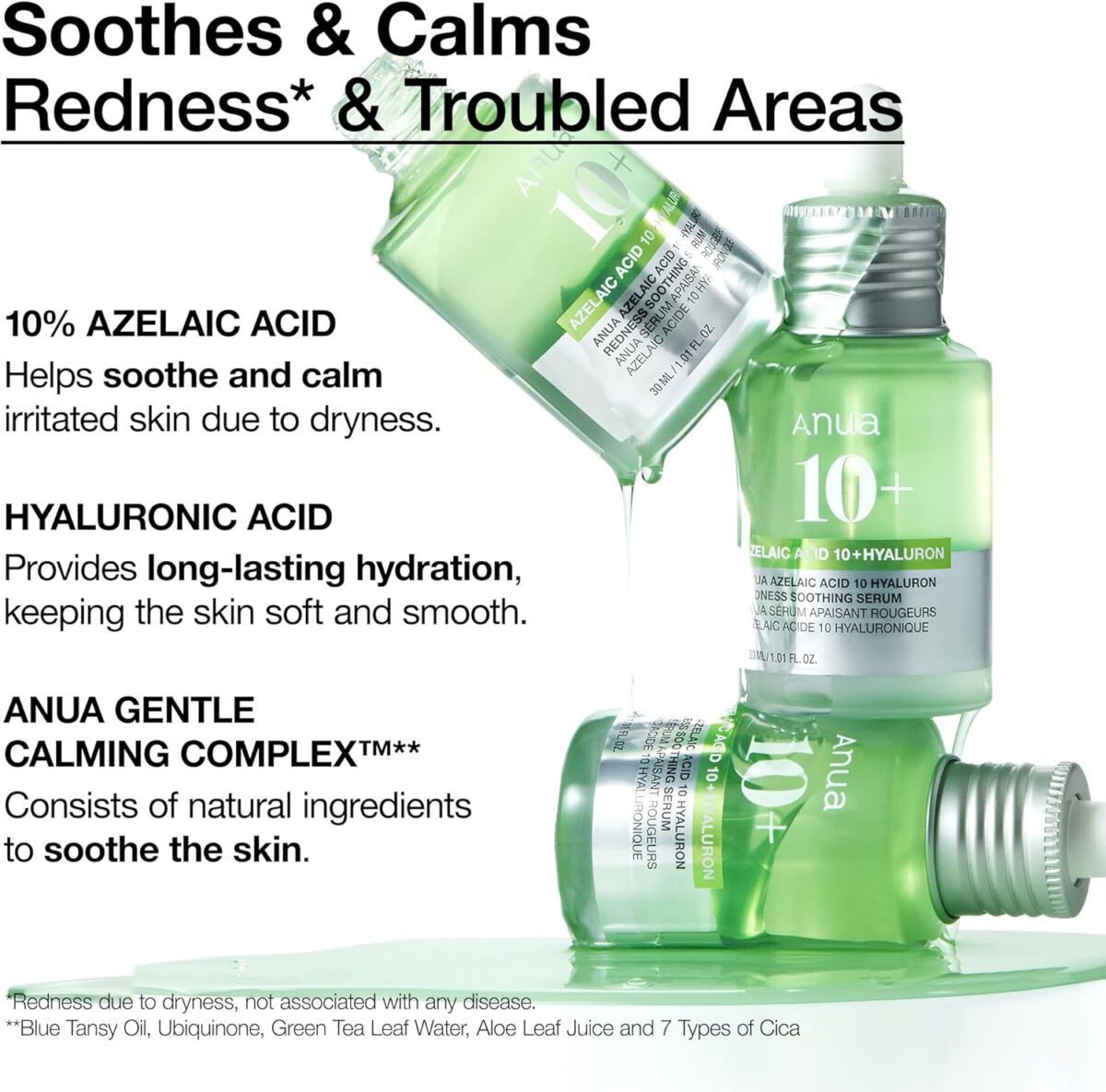 81mEzEZbjtL._AC_SL1500_ Anua Azelaic Acid 10 Hyaluron Redness Soothing Serum