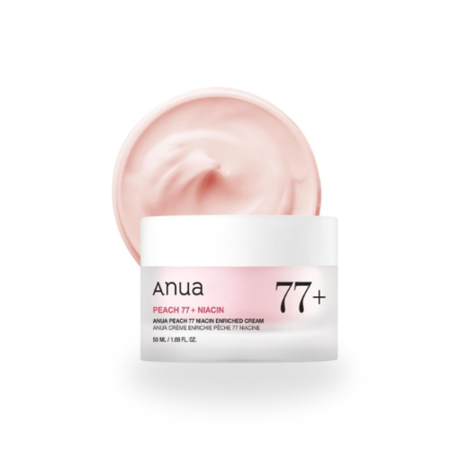 Untitled design (9) Anua Peach 77% Niacin Enriched Cream 50 ml
