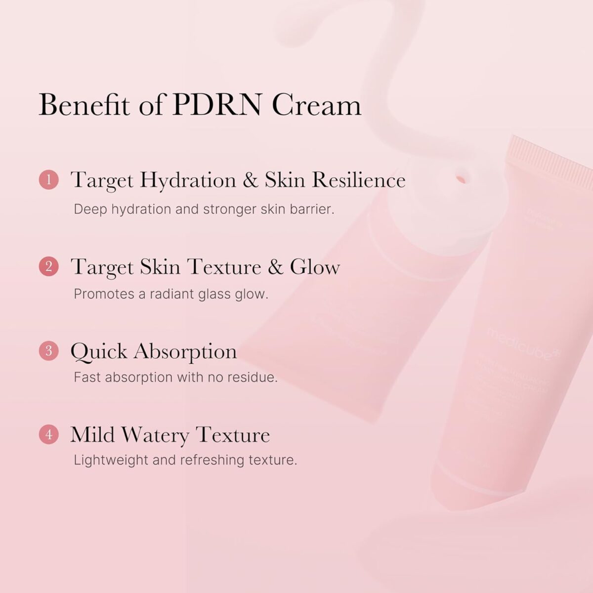 Medicube PDRN Pink Hyaluronic Cream 50 ml