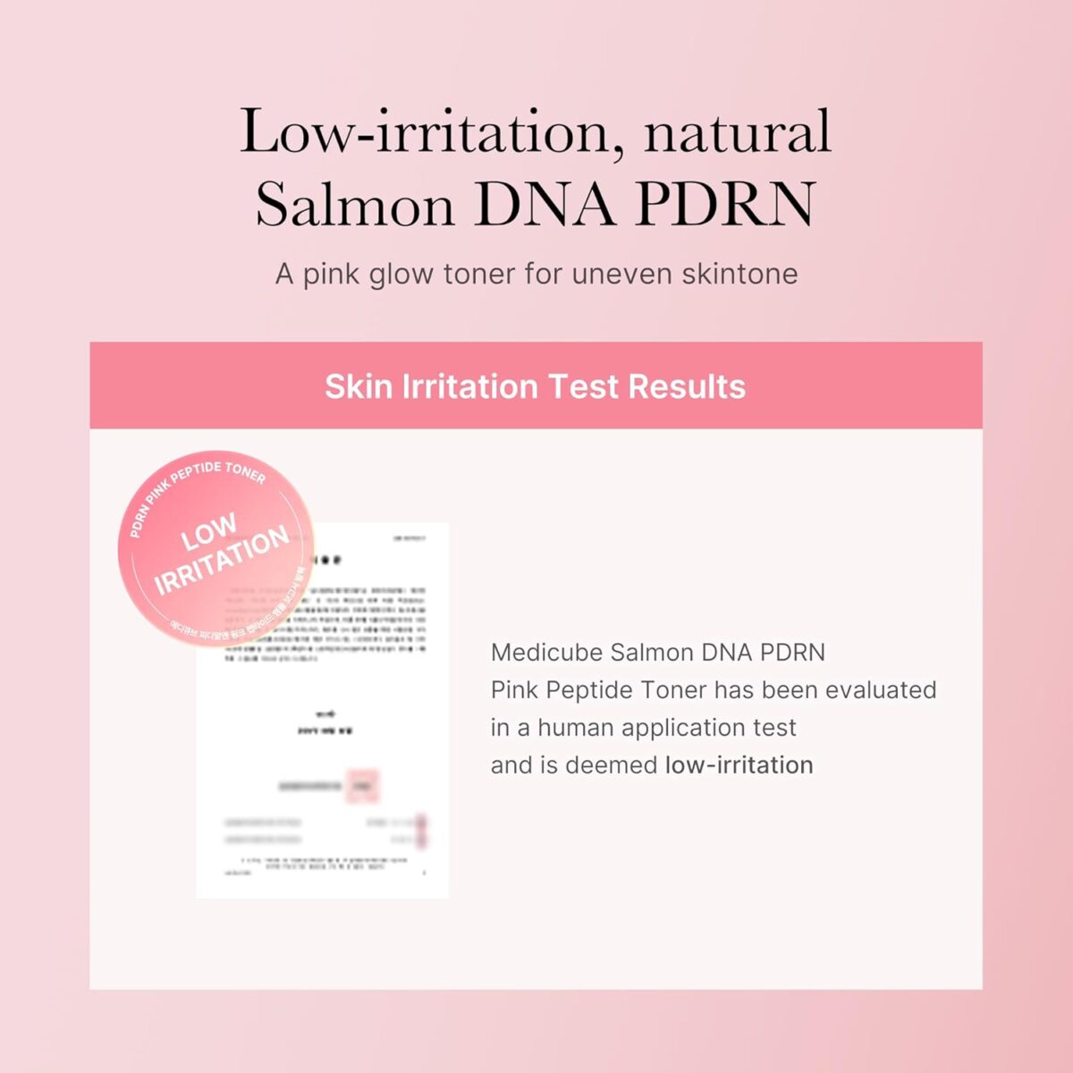Medicube PDRN Pink Cica Toner