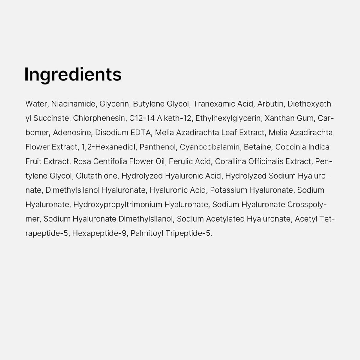 Medicube TXA Niacinamide 15% Serum