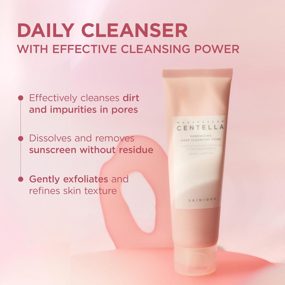 SKIN1004 Madagascar Centella Poremizing Deep Cleansing Foam 125 Ml