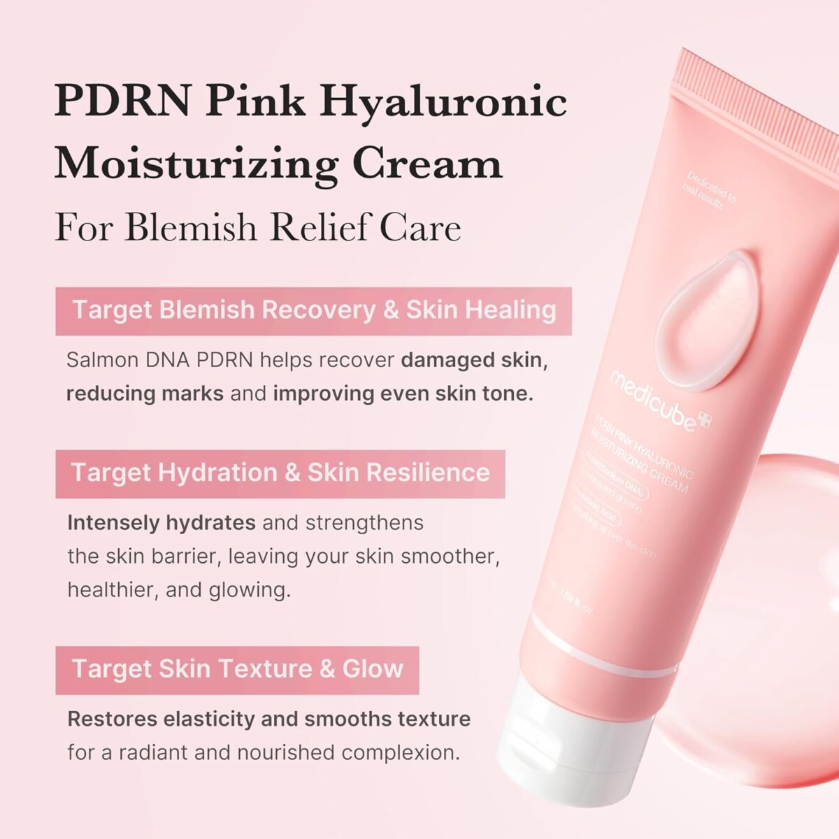 Medicube PDRN Pink Hyaluronic Cream 50 ml