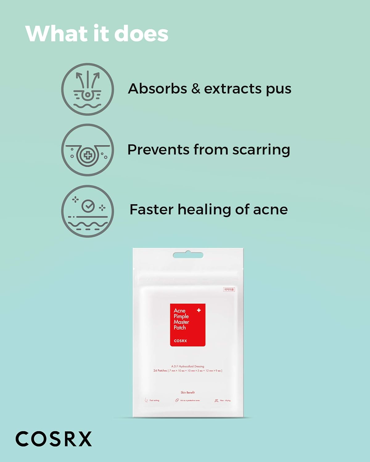 71wYpv-cnnL._AC_SL1500_ CosRx Acne Pimple Patch (24) — Original & Meilleur Prix DZ